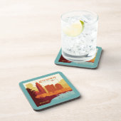 Dessous-de-verre Columbus Ohio | Arch City (Côté Droit)