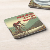 Dessous-de-verre Combien Veux-Tu Qu'Il Vélo ? (Côté gauche)