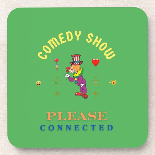 DESSOUS-DE-VERRE COMEDY SHOW  (Devant)