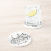 Dessous de verre commémoratifs de chalet de Sperry (Côté)
