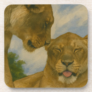 Dessous-de-verre Compagnie de Lioness en Golden Light