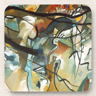 Dessous-de-verre Composition Kandinsky V Peinture Abstraite