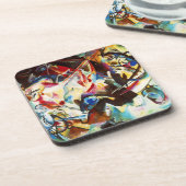 Dessous-de-verre Composition VI en Kandinsky (Côté gauche)