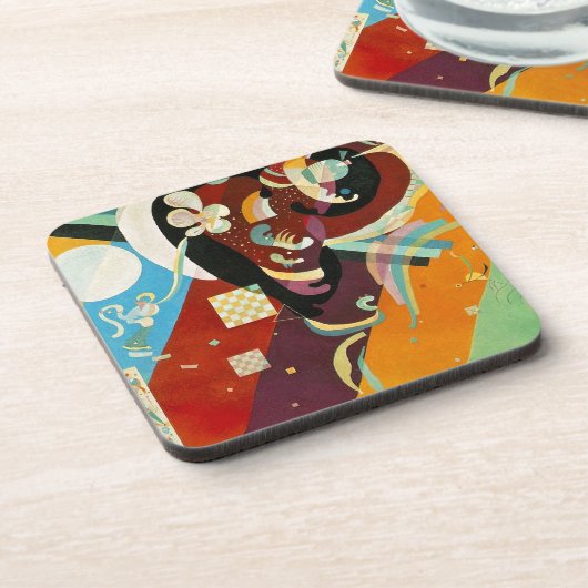 Dessous-de-verre Compositon Abstrait Kandinsky IX (Côté gauche)