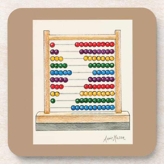 Dessous-de-verre Compter sur moi (Devant)