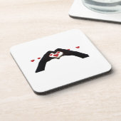 Dessous-de-verre “Con el corazón en la mano” posa vaso (Côté gauche)