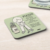 Dessous-de-verre Concentration sur le bien (Côté gauche)