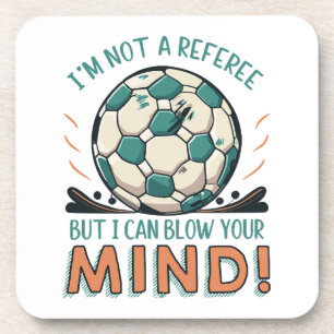 Dessous-de-verre Conception amusante de football