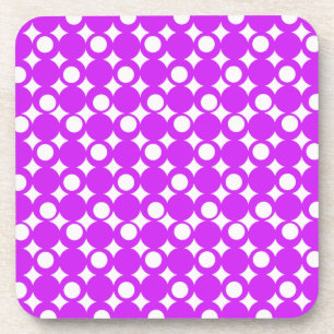 Dessous-de-verre Conception de boule Mod violette @ Emporio Moffa
