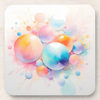 Dessous-de-verre Conception de bulles Abstraites et modernes
