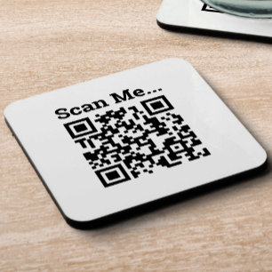 Dessous-de-verre Conception de code QR