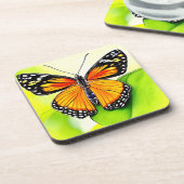 Dessous-de-verre Conception de détail d'aile de papillon (Côté gauche)