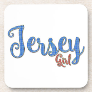 Dessous-de-verre Conception de diamant de fille du Jersey