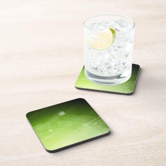 Dessous-de-verre Conception de feu vert dans le style de pointe (Côté Droit)