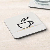 Dessous-de-verre Conception de la coupe de café Abstraite (Côté gauche)