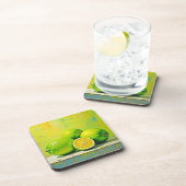 Dessous-de-verre Conception de la pop été brillante de Limes (Côté Droit)