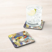 Dessous-de-verre Conception de musique de bleus de delta (Côté Droit)