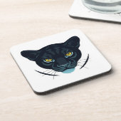 Dessous-de-verre Conception de style de rue Black Puma (Côté gauche)