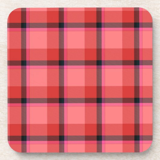 Dessous-de-verre Conception de tartan (Devant)