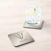 Dessous-de-verre Conception des fléchettes Monogrammes (Côté Droit)