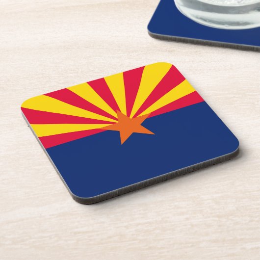 Dessous-de-verre Conception du drapeau de l'État de l'Arizona (Côté gauche)