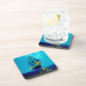 Dessous-de-verre Conception d'un voyage en mer de grande taille (Côté Droit)