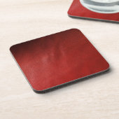 Dessous-de-verre Conception en cuir rouge (Côté gauche)
