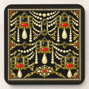 Dessous-de-verre Conception inspirée des bijoux de Marie Reine d'Éc
