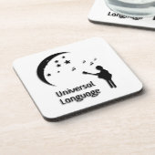 Dessous-de-verre Conception musicale universelle (Côté gauche)