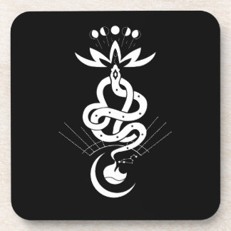 Dessous-de-verre Conception originale pour 2025 Snake, Lion