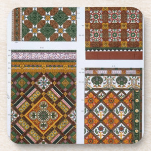 Dessous-de-verre Conceptions pour la majolique et les tuiles émaux