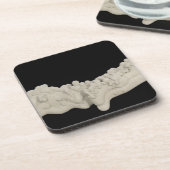 Dessous-de-verre Concrétion d'argile (Côté gauche)