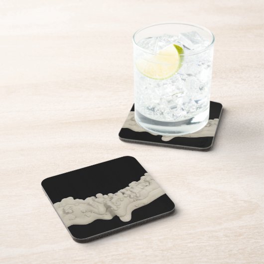 Dessous-de-verre Concrétion d'argile (Côté Droit)