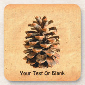 Dessous-de-verre Cône de pin (Devant)