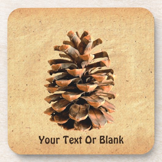 Dessous-de-verre Cône de pin (Devant)