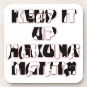 Dessous-de-verre Conserver / Hakuna Matata (Devant)