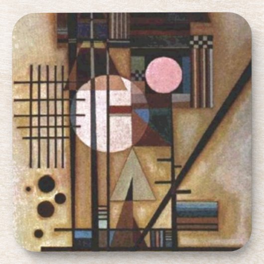 Dessous-de-verre Construction adoucie Kandinsky (Devant)