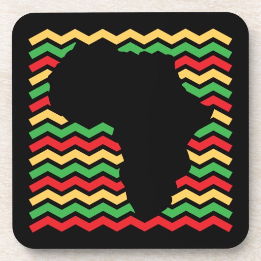 Dessous-de-verre continent africain (Devant)