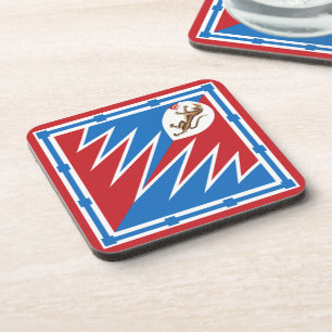 Dessous-de-verre Contrada della Pantera (Panther) Palio di Siena