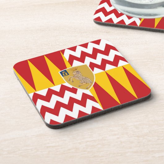 Dessous-de-verre Contrada di Valdimontone (Vallée du bélier) (Côté gauche)