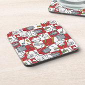 Dessous-de-verre Contrôle d'outils de cuisine (Côté gauche)