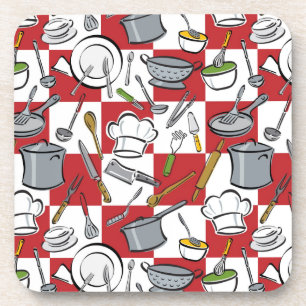 Dessous-de-verre Contrôle d'outils de cuisine