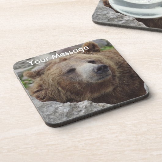 Dessous-de-verre Cook bear (Côté gauche)