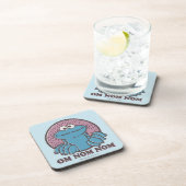 Dessous-de-verre Cookie Monster | Om Nom Nom (Côté Droit)
