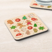 Dessous-de-verre Cookies de Noël (Côté gauche)