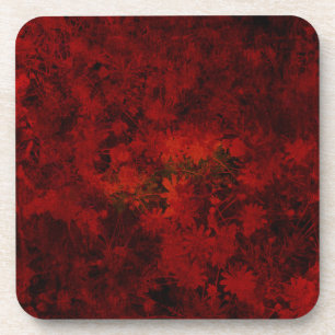 Dessous-de-verre Cool, art moderne floral / fleuriste motif