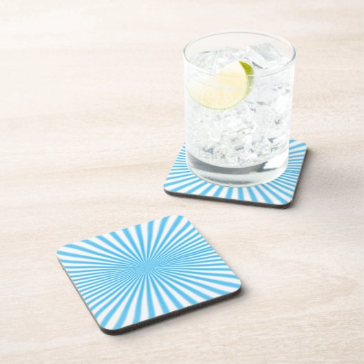 Dessous-de-verre cool bleu starbust (Côté Droit)