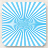 Dessous-de-verre cool bleu starbust (Devant)