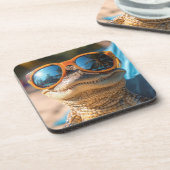 Dessous-de-verre Cool Croc (Côté gauche)