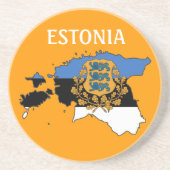 Dessous de verre cool Estonie ! (Devant)